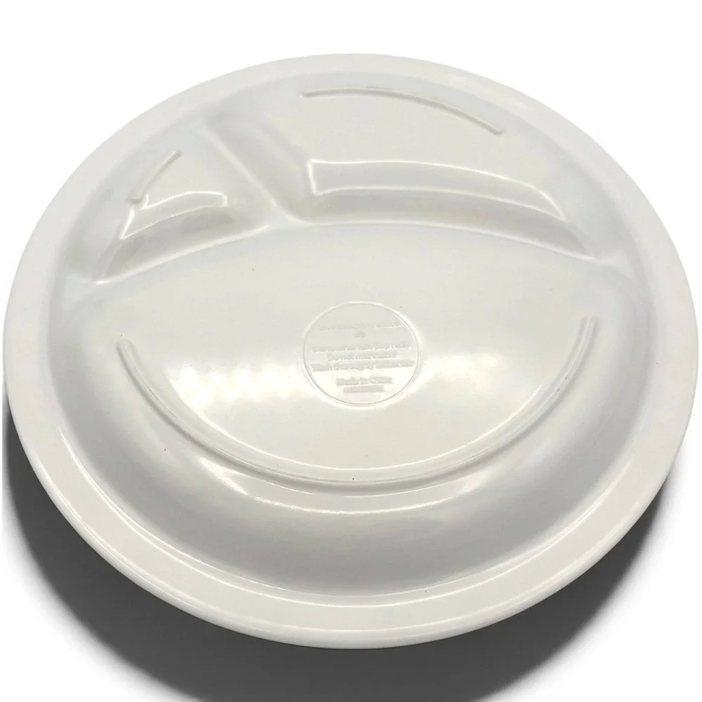 MacKenzie Childs Barnyard Alphabet Farm Divided Plate Kids Mealtime Toddler 8.5